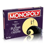 Monopoly Disney Tim Burton's The Nightmare Before Christmas Board Game