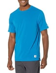 Carhartt Men's Lwd Relaxed Fit Short-Sleeve T-Shirt Work Utility, Marine Blue, XL