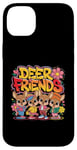 Coque pour iPhone 14 Plus Design Deer Friends Kids – Animaux adorables