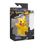 Bizak Pokemon 63223190 Pikachu Figurine avec Finition métallisée de l'un des Personnages Les Plus emblématiques de Pokémon 8 cm