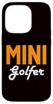 Coque pour iPhone 14 Pro Mini golfeur