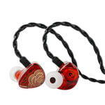 Linsoul TANGZU x HBB XuanNv in-Ear Monitor, 2 écouteurs HiFi IEM à conducteur Dynamique, écouteurs de Jeu filaires avec Coque en résine imprimée en 3D, câble OFC monocristallin détachable à 2 Broches