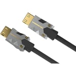 Câble HDMI M1000 UHD 4K HDR 22.5 Gbit/s 1,5m Monster Argent