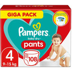 Pampers  Baby-Dry  Pants Size 4 108 Pack