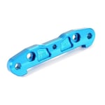 FTX DR8 REAR ALUMINUM LOWER CNC SUSPENSION MOUNT - BLUE