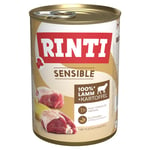 RINTI Sensible -säästöpakkaus 12 x 400 g - lampaanliha & peruna