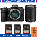 Nikon Z6 III + Z 85mm f/1.8 S + 3 SanDisk 512GB Extreme PRO UHS-II SDXC 300 MB/s + Ebook '20 Techniques pour Réussir vos Photos' - Appareil Photo Hybride Nikon