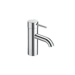 Roca Lanta Robinet lavabo avec corps lisse, Cold start, clic-clac, finition chrome. sanicrom robinet hidrosanitarias