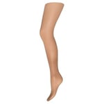 Decoy Strømpebukser 20 Den Silk Look Tights Lysbrun  polyamid S/M Dame