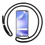 Coque Pendentif Transparent pour Xiaomi Pocophone Little X2 Avec Cordon Noir