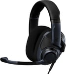 H6 Pro Casque Audio Ouvert avec Micro - Casque Gamer - Arceau Léger - Casque Micro Confortable pour PC, MAC, PS4, PS5, Xbox Série X, Xbox One, Nintendo Switch - Noir