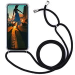 YuhooTech Collier pour Google Pixel 6 Pro Coque, étui de téléphone avec Cordon - Tour de Cou Lanière en Corde - Housse pour Smartphone Lanyard Case Holder - Cover Necklace Bandouilière