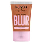 NYX Professional Makeup Bare With Me Blur Tint Foundation 14 Medi