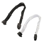 ATX3.0 PCIE 5.0 Power Modular Cable Male To Female Extension Down Angled NEW