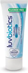 Luv Biotics Fluoride Free Toothpaste with Oral Probiotics, Xylitol & Aloe Vera 