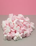 Sukkerfri Marshmallows Skumgodteri - Hearts 1kg