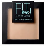 Soins visage Maybelline New York  FIT ME MATTE+PORELESS powder 130-buff beige