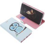 Bag for Archos Diamond Gamma Book-Style Protective Case Phone Case Owl Blue