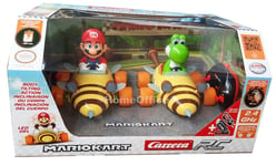 RC Nintendo Bumble V Mario Kart and Yoshi Remote Control Cars Twin Pack New