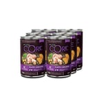 Wellness CORE Puppy Original, Wet Dog Food, Grain Free Puppy Food Wet, High Meat Content, Chicken & Turkey, 6 X 400 G