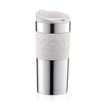 Bodum 11068-913 Vacuum Travel Mug, 0.35 L - Small, off White