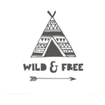 Dekorbilde Reinders Wild And Free Med Tynn Ramme 30X30Cm