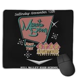 Back to The Future Marvin Berry and The Starlighters Customized Designs Non-Slip Rubber Base Gaming Mouse Pads for Mac,22cm×18cm， Pc, Computers. Ideal for Working Or Game