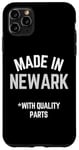 Coque pour iPhone 11 Pro Max Made In Newark - Slogan amusant Born In Newark