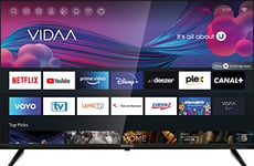 SENCOR Smart TV HD 32 Pouces - Téléviseur 80cm Haute définition, Dolby Digital Plus, VIDAA Smart TV, Contrôle Vocal Compatible Google Assistant et Alexa, APP, avec Netflix, Disney+ et Plus Encore...