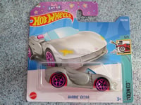 H2134 BARBIE EXTRA silver pink Hot wheels 2022 134/250 CaseG New Casting