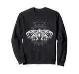 Moth Pagan Moon Phases Wiccan Dark Magic Occult Sweatshirt