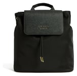 Ion Ted Baker Naome Drawstring Nylon Black Backpack