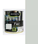 PEINTURE ANTIROUILLE 8 ANS GRIS CIEL RAL7035 BRILLANT 0.5L FER METAL METAUX FER