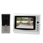 Wired Video Doorbell 1/4 HD CMOS Doorbell Camera 7 Inch TFT Display With Rain