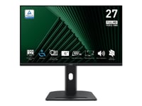 Msi Pro Mp275pg - Led-Skärm - 27" - 1920 X 1080 Full Hd (1080P) @ 100 Hz - Ips - 300 Cd/M² - 1000:1 - 1 Ms - 2Xhdmi, Vga, Displayport - Högtalare