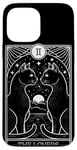 iPhone 13 Pro Max Tarot Card Mystic Cats | The Lovers Couples Valentines Day Case