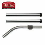 Henry Hoover Pole Tube Set Wand Stainless Steel 601053 Genuine Numatic 3 Piece