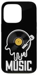 Coque pour iPhone 13 Pro Musique Disque Vinyle Tenue Rétro Pour Musiciens Et Concerts