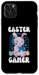 Coque pour iPhone 11 Pro Max Lapin de jeu de Pâques - Design de jeu de Pâques pour garçons et filles