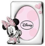 VALENTI & CO. Disney Baby - Minnie Mouse - Cadre photo de table en argent pour bébé et fille