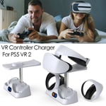 Charging Stand Headset Holder VR Controller Charger Charging Dock For PS5 VR2