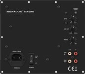 Module actif subwoofer digital 200 W sous 4 Ohms Monacor SAM-200D