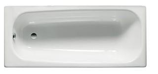 Baignoire avec pieds CONTESA 120x70cm un trou à droite en acier blanc - ROCA - A212166009