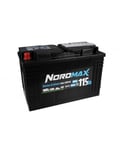 NORDMAX FRITIDSBATTERI 12V 115Ah