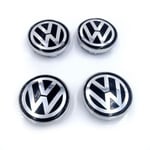 Centrumkåpor VW10 60MM för Volkswagen Bildäck 4-Pack 60