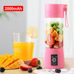 Portable Blender Smoothie Electric Blender USB Rechargeable Mini Juicer Cup