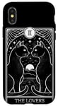 iPhone X/XS Tarot Card Mystic Cats | The Lovers Couples Valentines Day Case