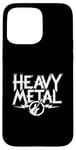 Coque pour iPhone 15 Pro Max Heavy Metal avec guitare électrique