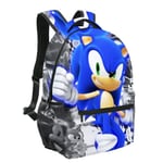 2024 Ny Sonic Backpack Skolväska 1