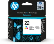 HP 22 - farge (cyan  magenta  gul) - original - blekkpatron